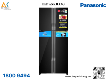 Tủ lạnh 4 cánh Panasonic Inverter 550 lít Multi Door NR-DZ601VGKV ( Ngăn đá trên )
